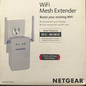 Netgear AC750 WiFi Range Extender (EX6100)